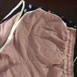 Lauren James Seersucker America Shorts